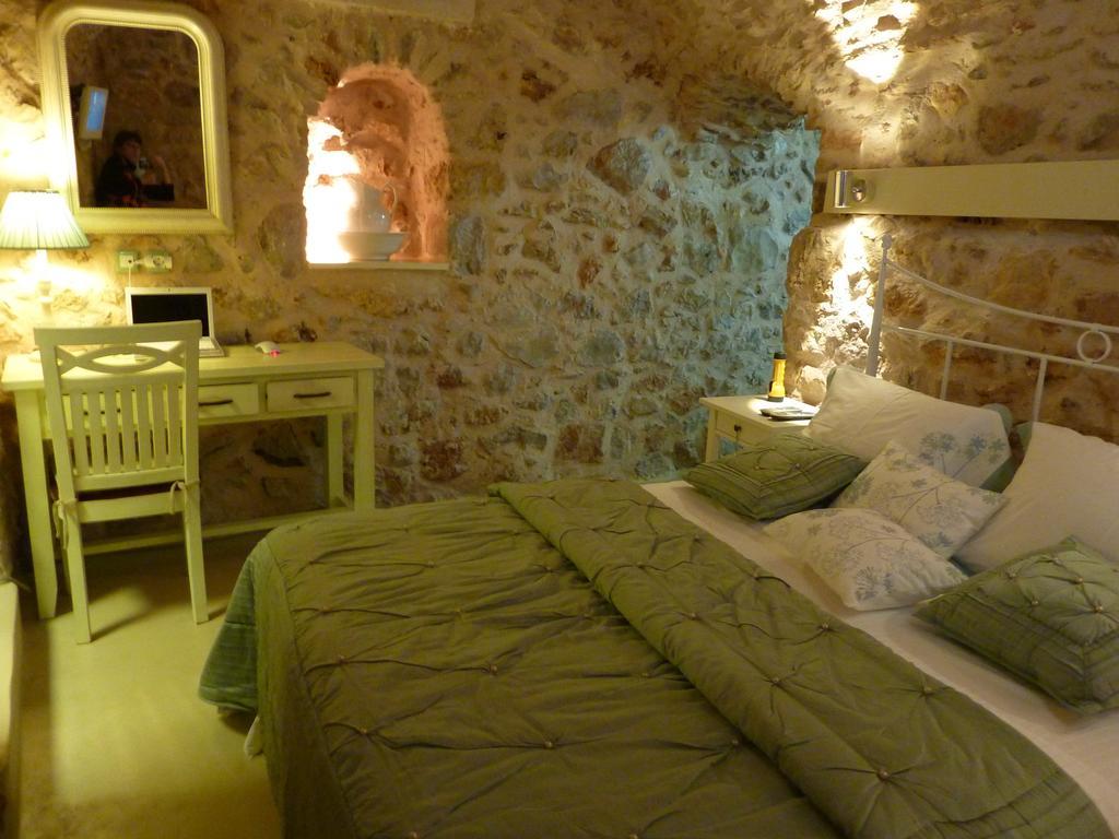 St. George Sykoussis Traditional Residence Άγιος Γεώργιος Συκούσης Δωμάτιο φωτογραφία