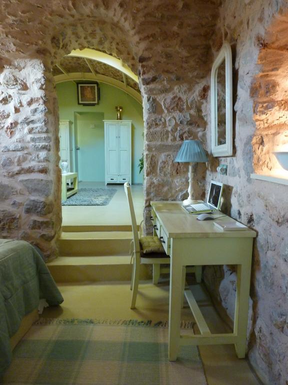 St. George Sykoussis Traditional Residence Άγιος Γεώργιος Συκούσης Δωμάτιο φωτογραφία